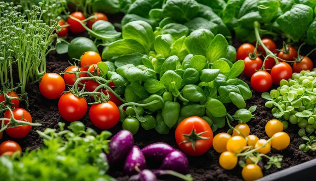 Compact vegetable varieties