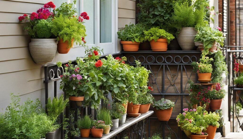 Container gardening