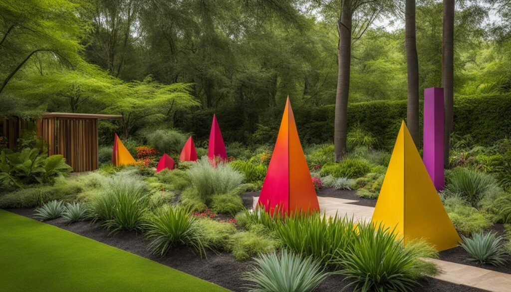 Contemporary Garden Artistry Integrating Art in Gardens