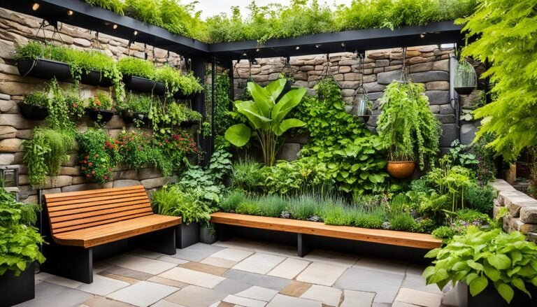 Green living garden ideas