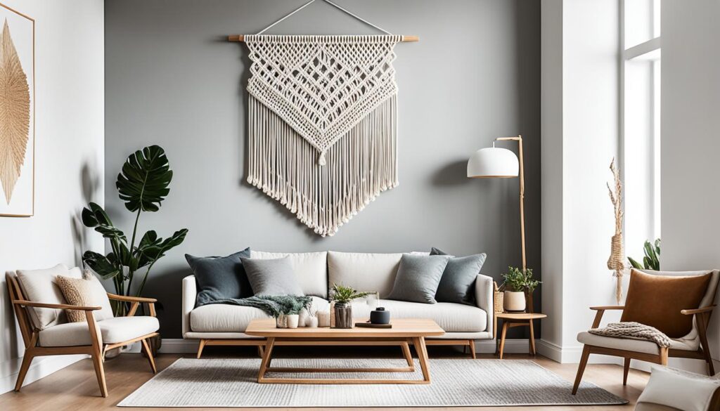 Macrame wall hanging