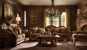 Old-world charm interiors