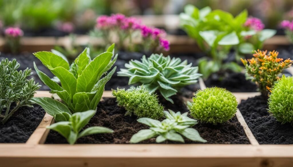 Plant selection for urban gardening