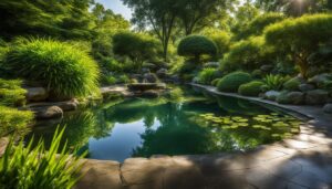 Reflective water gardens