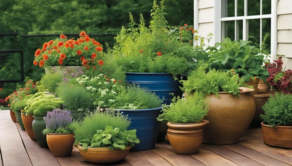 Rooftop Garden Containers