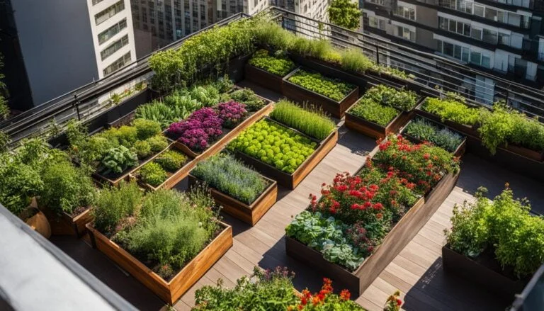 Rooftop garden ideas