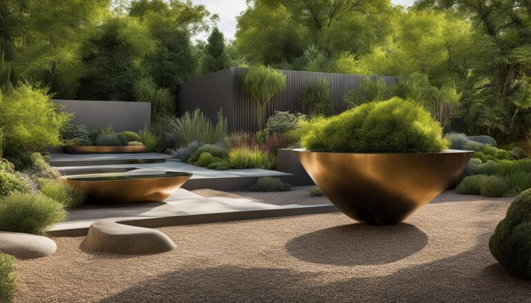 Sculptural landscape elements