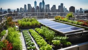 Sustainable roof gardens