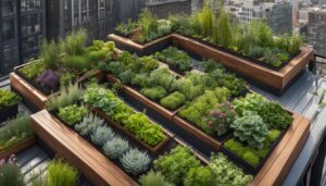 Urban garden designs