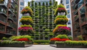 Vertical garden structures