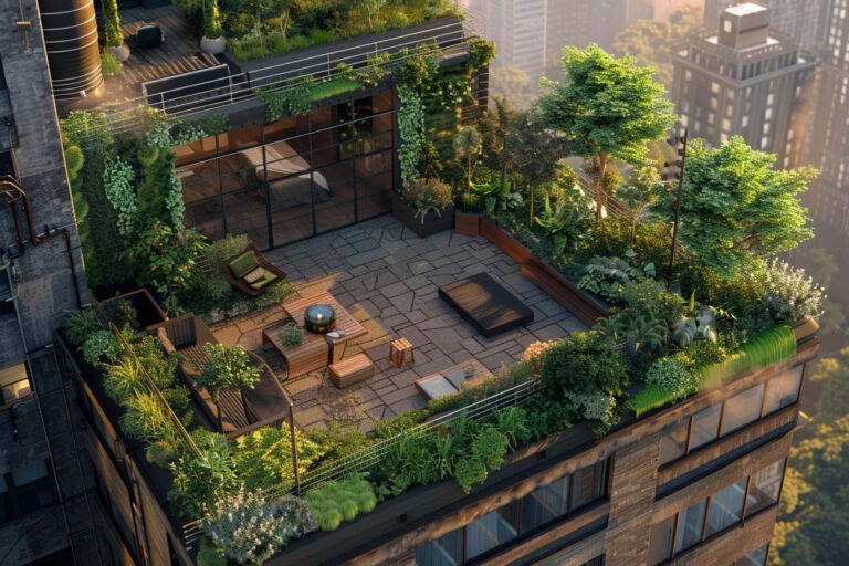 Rooftop Garden Layouts