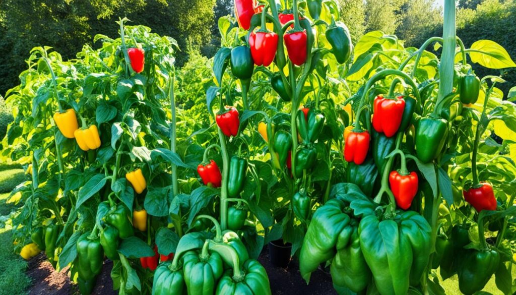 Bell Pepper Garden