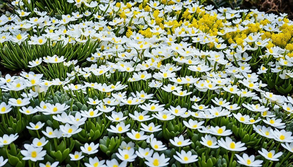 Delosperma congestum 'White Nugget'