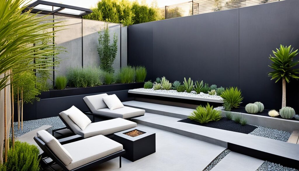 fashionable outdoor space