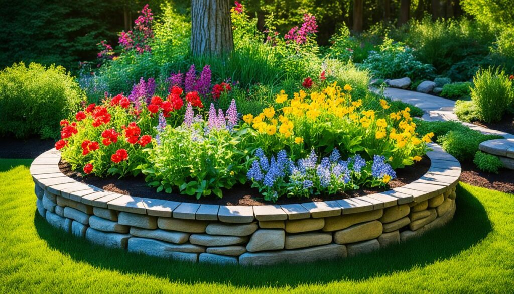 raised flower bed ideas pictures