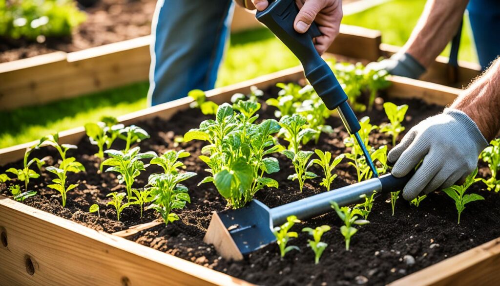 raised garden bed construction