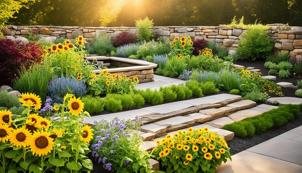 raised garden design