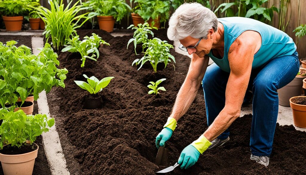 soil conditioning for gardening