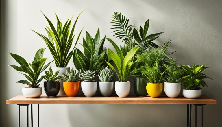 types of house plants